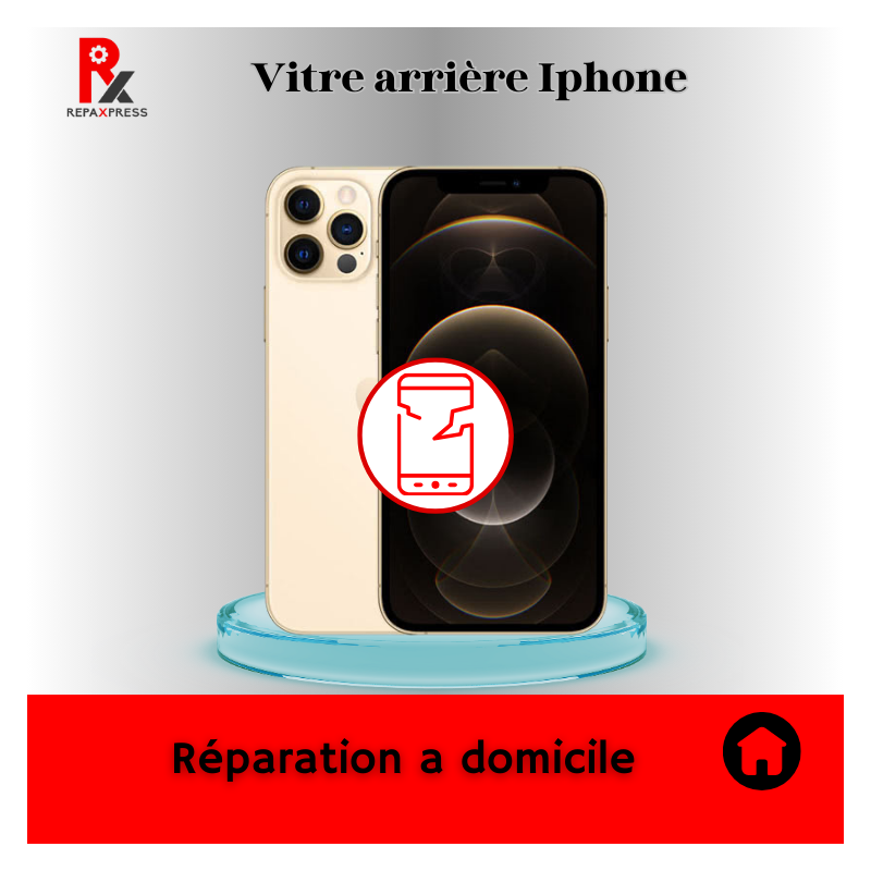 Vitre arrière Iphone 12 Pro Max