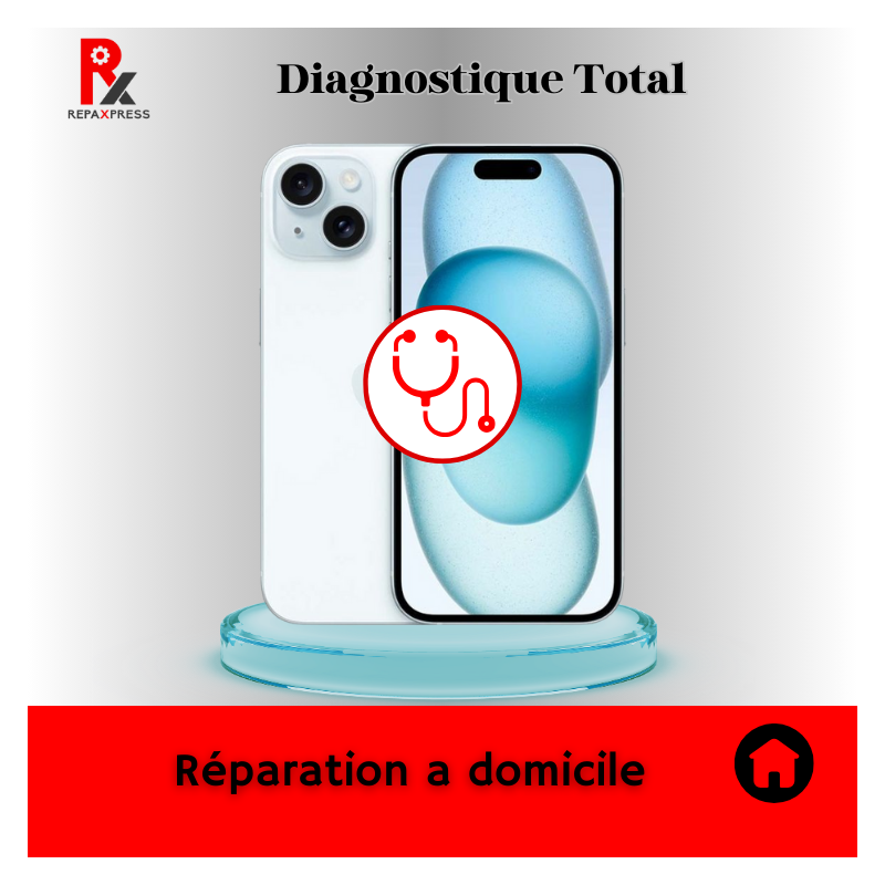 Diagnostique Total Iphone 15