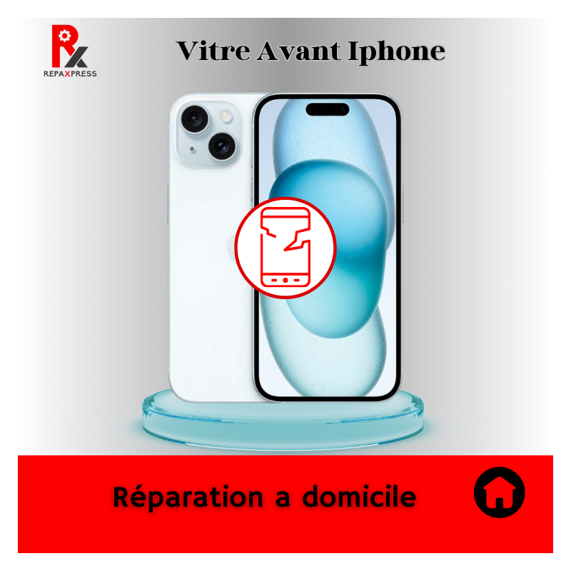 Vitre Avant Iphone 15