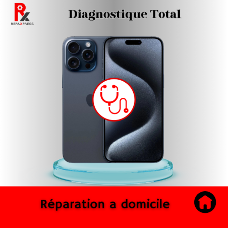 Diagnostique Total Iphone 15 Pro Max