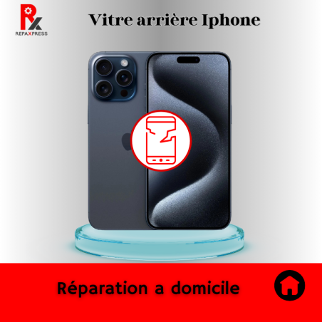 Vitre arrière Iphone 15 Pro Max