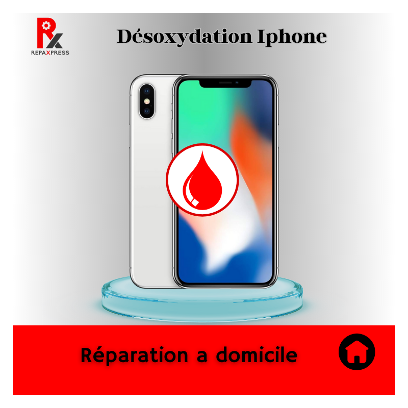 Désoxydation Iphone X