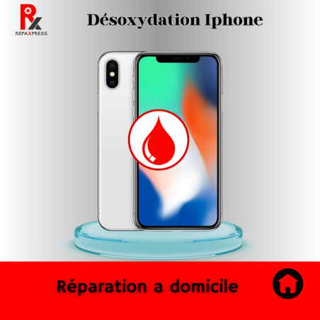 Désoxydation Iphone X