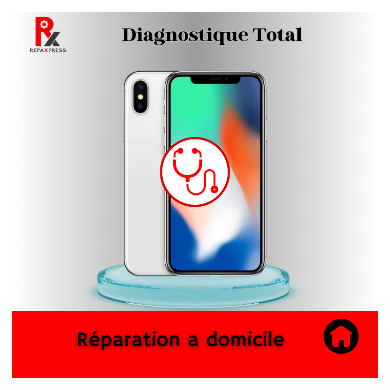 Diagnostique Total Iphone X