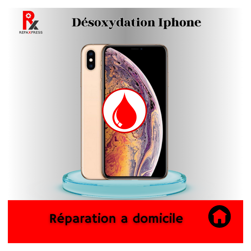 Désoxydation Iphone Xs