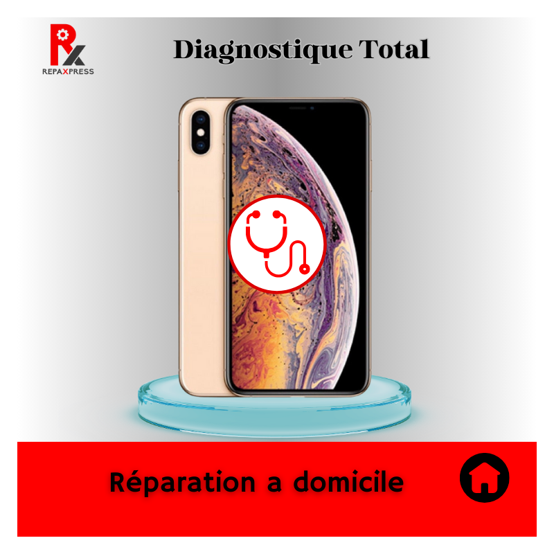 Diagnostique Total Iphone Xs