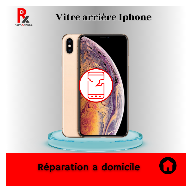 Vitre arrière Iphone Xs