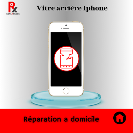 Vitre arrière Iphone 5