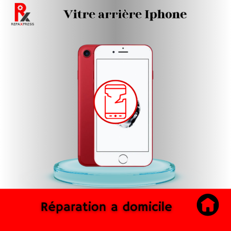 Vitre arrière Iphone 7