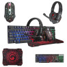 Macro Coffret gaming - G301- Clavier + Souis + Casque + Tapis